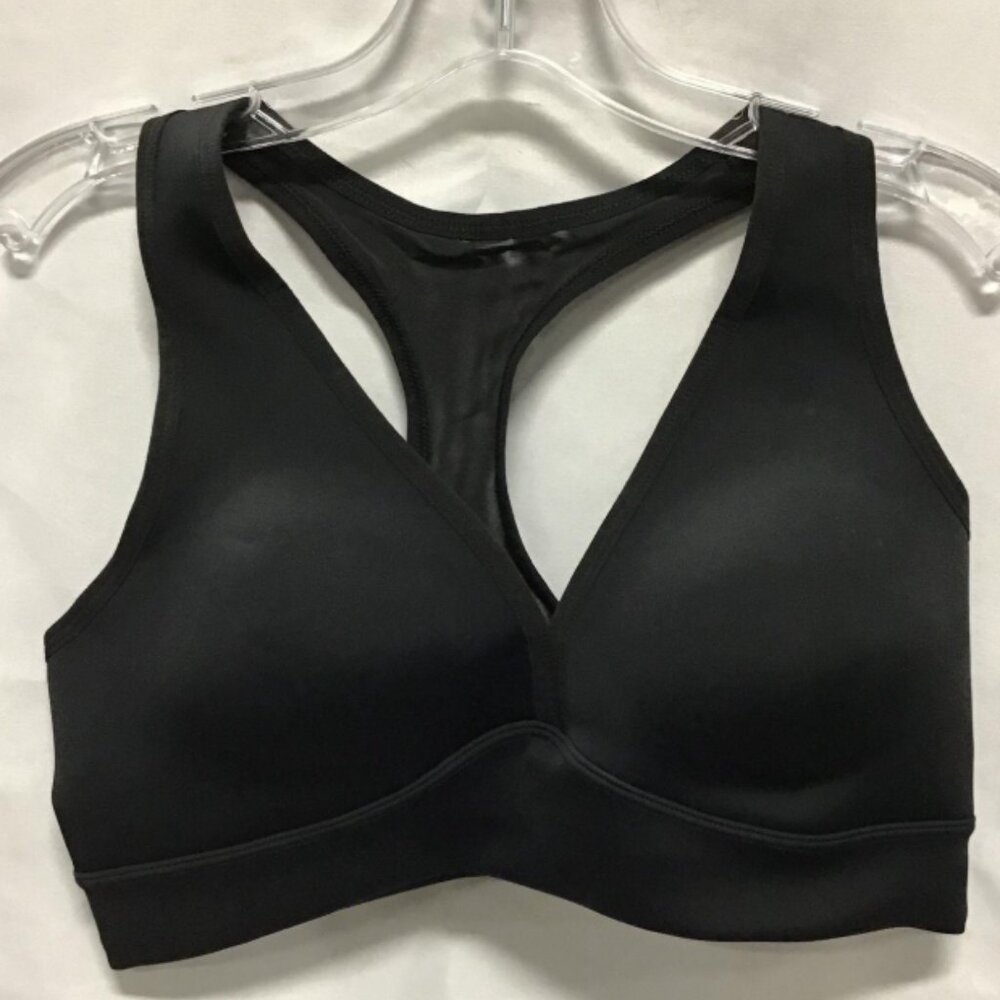 NWT Peak Falls Black Sports Bra